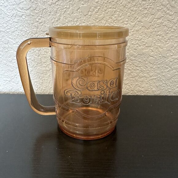 Casa Bonita Plastic Root Beer Bar Mug With Lid Tommy Knocker South Park Souvenir - Picture 1 of 5